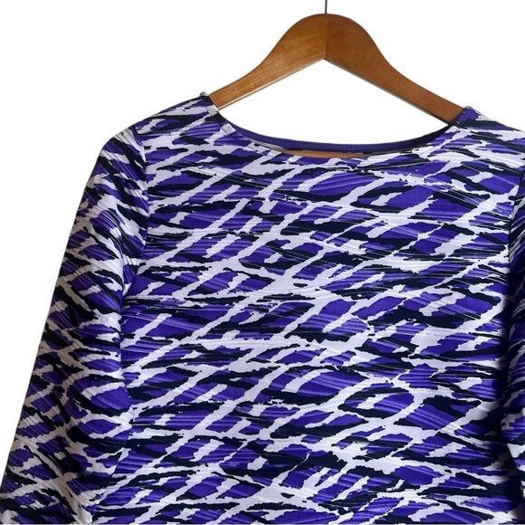 3 for $30! Unbranded purple textured shirt - Picture 2 of 6